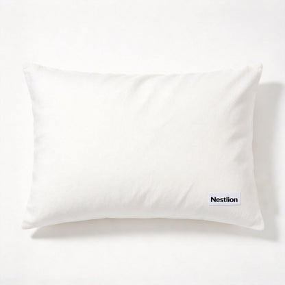 Nestlion Decorative Throw Pillow, Soft Breathable Rectangle Accent Pillow, Comfort Cushion for Sofa Bedroom Living Room Home Decor, Vacuum Compressed Shipment