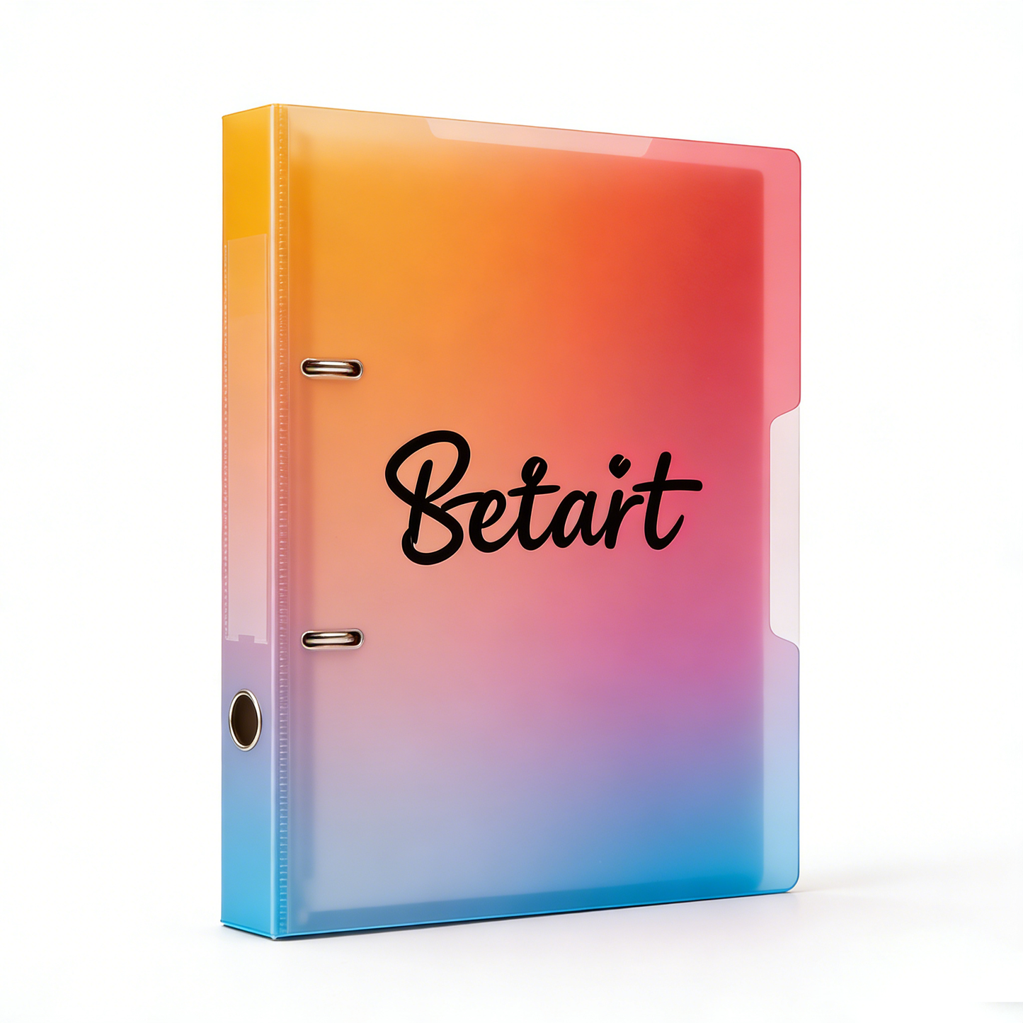 【Betart Gradient 2-Ring File Folder】—— Stylish & Practical Organization for Documents & Creativity