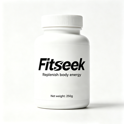 Fitseek Daily Energy Support Dietary Supplement, Natural Body Vitality Booster, Boost Stamina & Reduce Fatigue, Balanced Wellness Powder Supplement for Men & Women