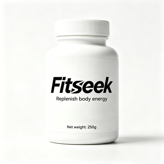 Fitseek Daily Energy Support Dietary Supplement, Natural Body Vitality Booster, Boost Stamina & Reduce Fatigue, Balanced Wellness Powder Supplement for Men & Women