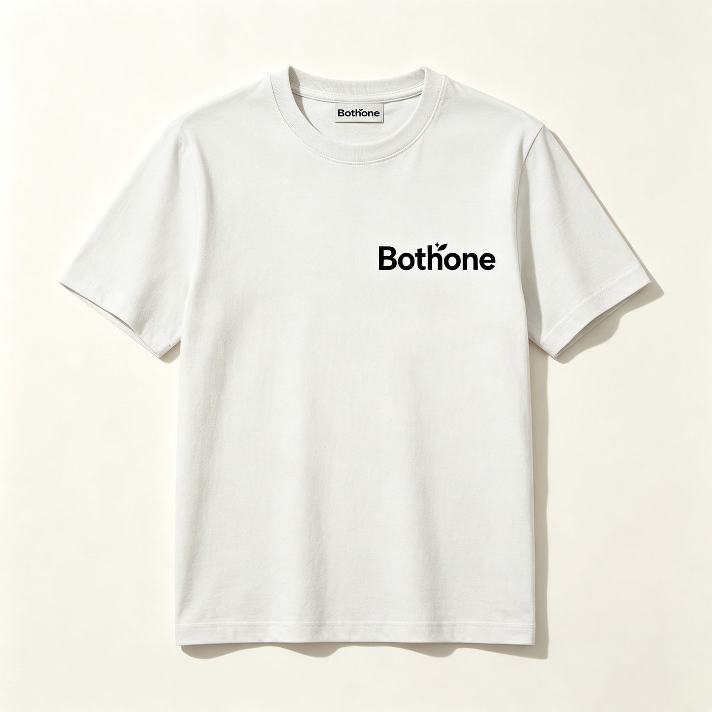 Bothone Men’s Classic Crew Neck Short Sleeve T-Shirt, Premium Cotton Casual Basic Tee, Loose Fit Everyday Top for Daily Wear