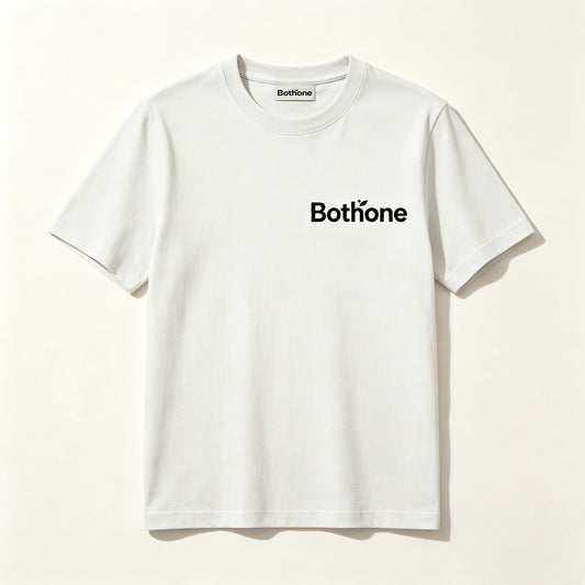 Bothone Men’s Classic Crew Neck Short Sleeve T-Shirt, Premium Cotton Casual Basic Tee, Loose Fit Everyday Top for Daily Wear
