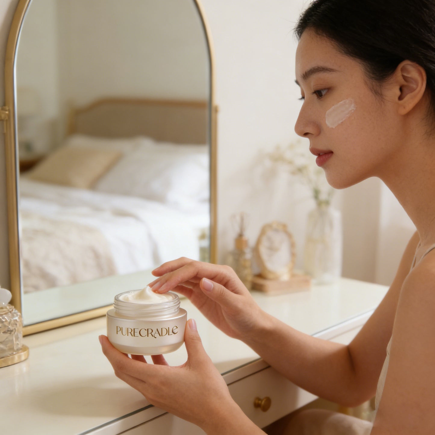 【PURECRADLE Nourishing Face Cream】—— A Luxurious Ritual of Hydration & Radiance