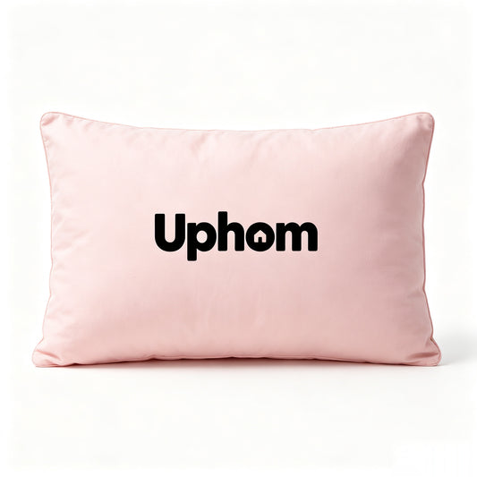 Uphom Soft Bed Sleeping Pillow, Fluffy Support Standard Size Bed Pillow for Side & Back Sleepers, Breathable Skin-Friendly Indoor Sleep Pillow