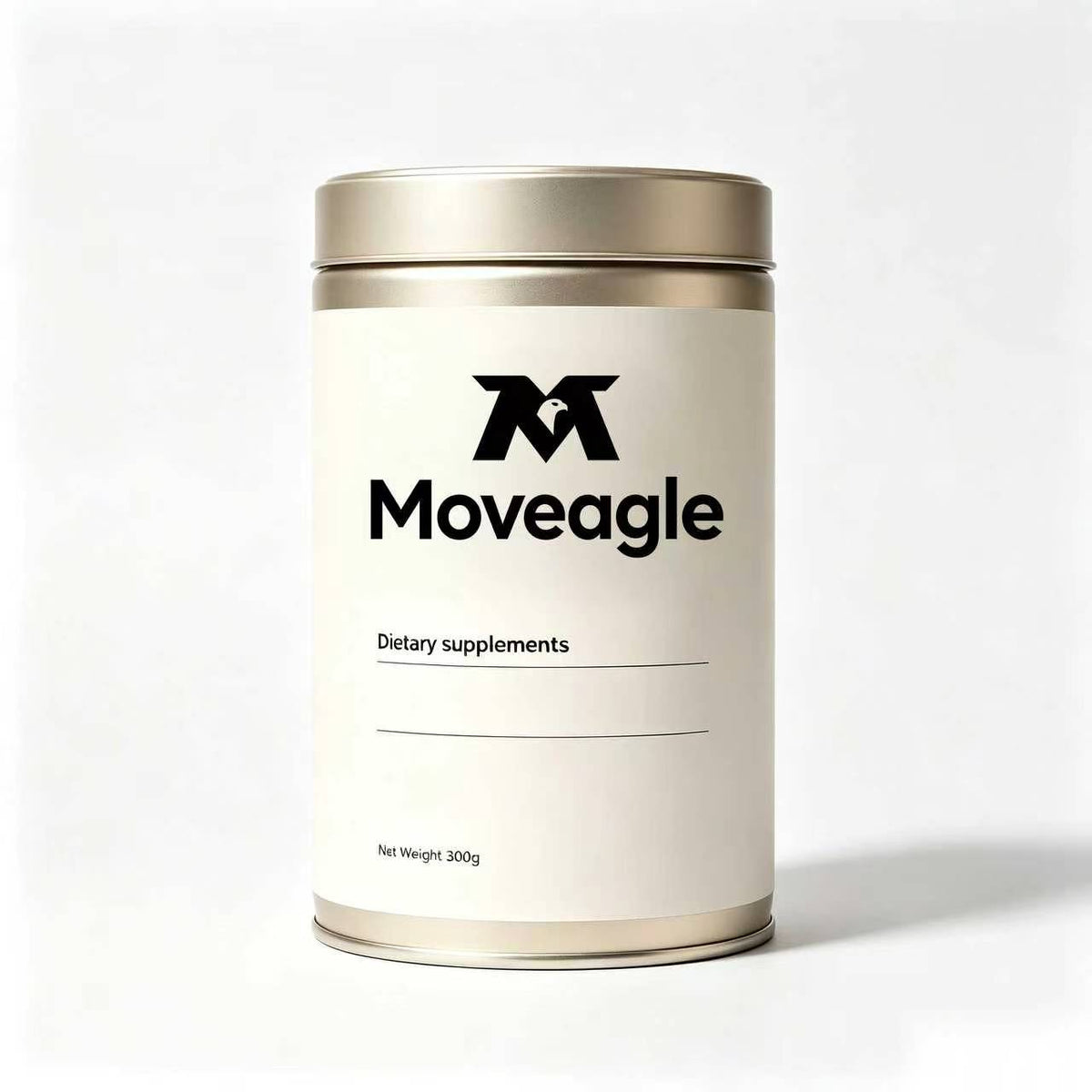 Moveagle Dietary Supplements 300g, Premium Chewable Supplement Tablets, Daily Nutritional Support for Adults, Easy to Store Metal Canister Package