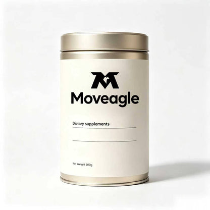 Moveagle Dietary Supplements 300g, Premium Chewable Supplement Tablets, Daily Nutritional Support for Adults, Easy to Store Metal Canister Package