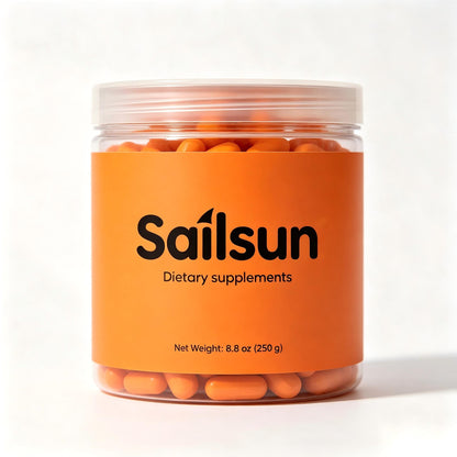 Sailsun Daily Wellness Dietary Supplement Capsules, All-Natural Support for Body Balance, Easy Carry Travel Supplement