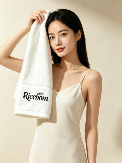 Ricehom Towel, Ultra Soft Absorbent Terry Cloth Hand Towel, Quick Dry Luxury Bathroom Towels for Home, Hotel & Spa