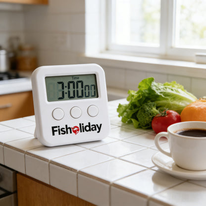 【Fisholiday Digital Timer】—— Essential Tool for Precise Time Management