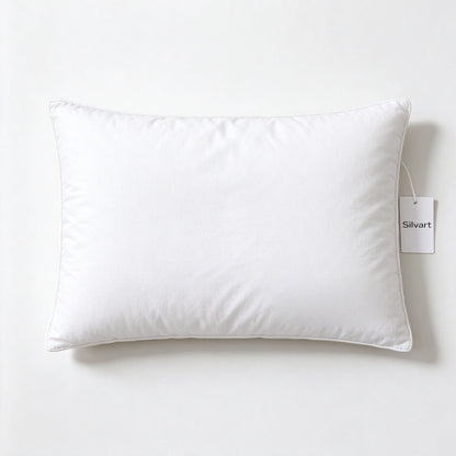 Silvart Bed Pillows for Sleeping, Soft Support Pillow for Side Back Stomach Sleepers, Vacuum Compressed Shipment