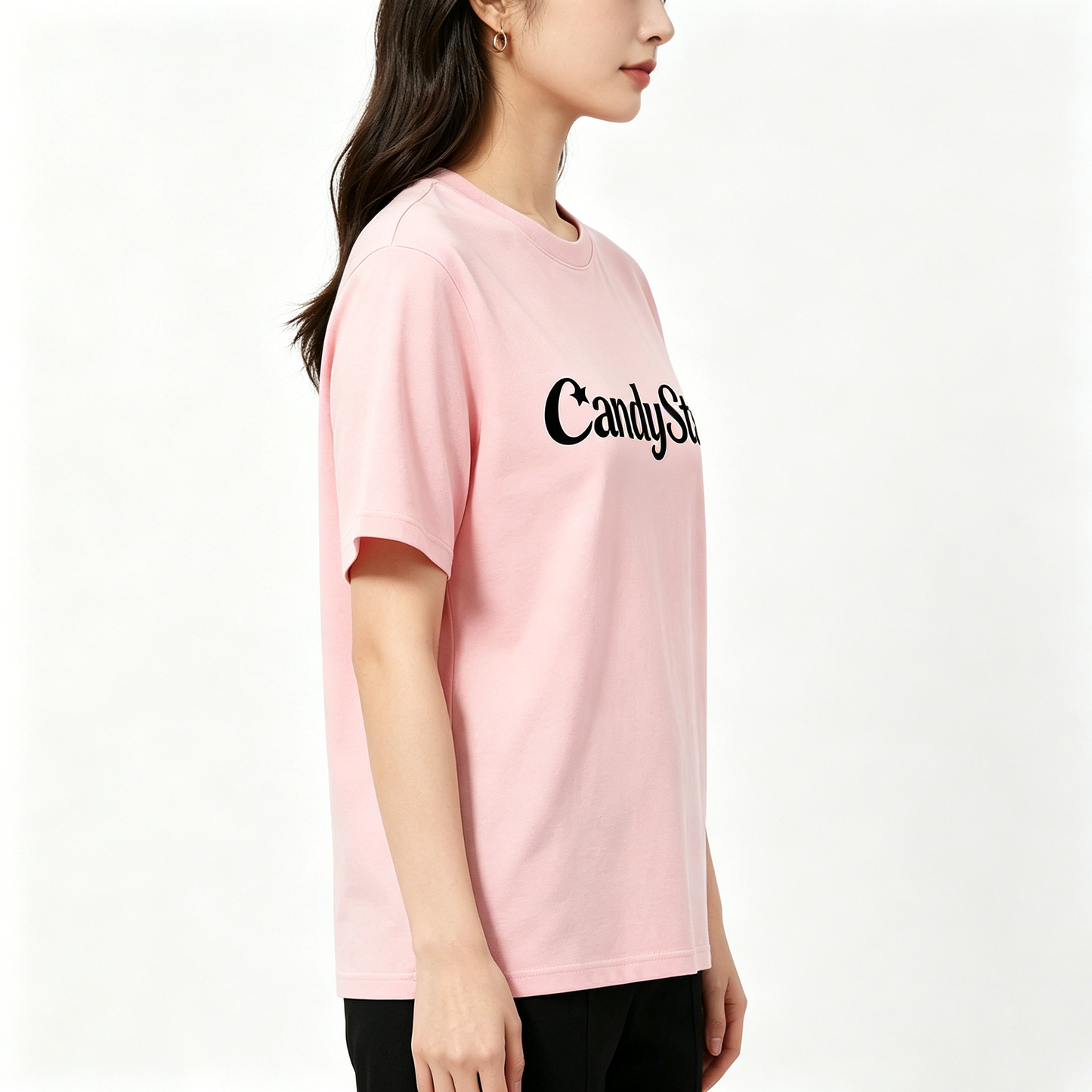 【CandyStar Women's Cotton T-shirt】—— Soft Daily Casual Printed Tee
