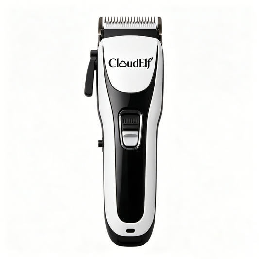 CloudElf Professional Hair Clippers for Men, Cordless Rechargeable Hair Cutting Kit with Adjustable Taper Lever, Quiet Barber Hair Trimmers for Home Salon Barbershop, Complete Haircut Tools for Adults Kids
