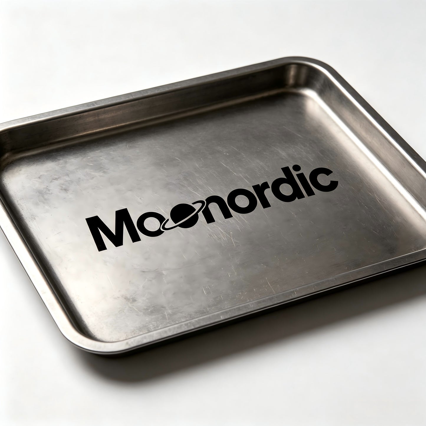 Moonordic Nordic Style Non-Metal Serving Tray, Rectangular Household Storage Tray, Waterproof Non-Slip Tray for Coffee, Snack, Entryway & Desktop Organizer