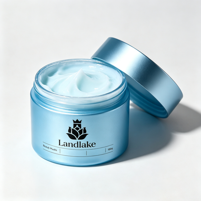 Landlake Hydrating Sleeping Beauty Mask, Deep Moisturizing Soothing Overnight Facial Mask for All Skin Types
