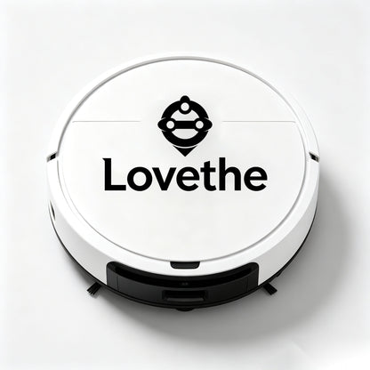 Lovethe Robot Vacuum Cleaner, Automatic Robotic Vacuum, Multi-Surface Smart Floor Sweeper for Home Hard Floors Carpets