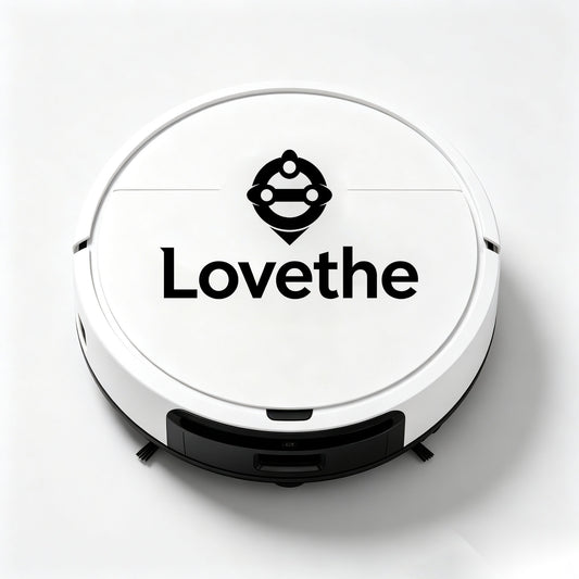 Lovethe Robot Vacuum Cleaner, Automatic Robotic Vacuum, Multi-Surface Smart Floor Sweeper for Home Hard Floors Carpets