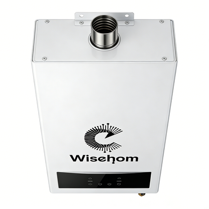 C Wisehom Tankless Gas Water Heater, On-Demand Instant Hot Water Heater, High Efficiency Constant Temperature Water Heater for Home, RV, Cabin
