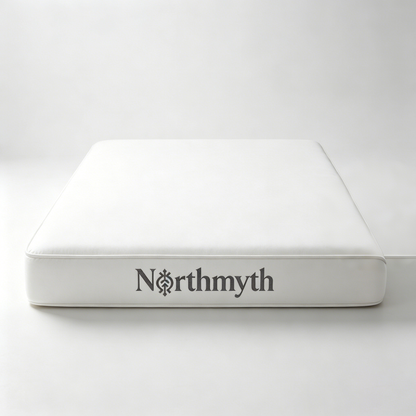 Northmyth Medium Firm Support Mattress, Breathable Soft Knit Fabric Mattress, Pressure Relief Spinal Alignment Bed Mattress for Bedroom Guest Room Apartment