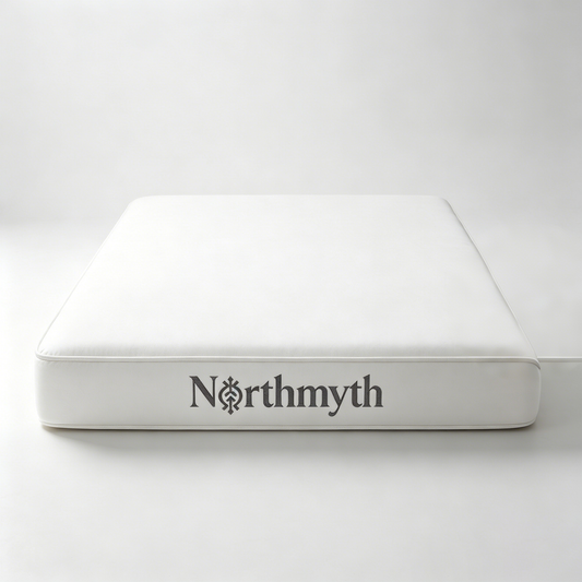 Northmyth Medium Firm Support Mattress, Breathable Soft Knit Fabric Mattress, Pressure Relief Spinal Alignment Bed Mattress for Bedroom Guest Room Apartment