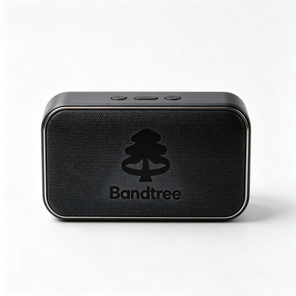 Bandtree Portable Bluetooth Speaker, Small Wireless Loud‑Speaker With Clear Stereo Sound, Rechargeable Outdoor Mini Speaker For Home, Travel & Party