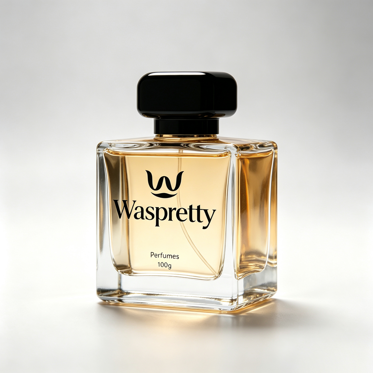 Waspretty Eau de Parfum for Men & Women, Long Lasting Fragrance, Classic Woody Scent, 100g, Luxury Glass Bottle Perfume for Daily Wear & Gift