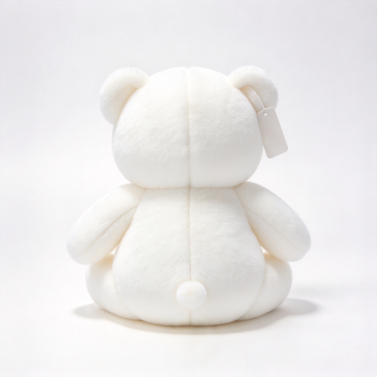 Spoorjoy White Teddy Bear Plush Toy, Soft Stuffed Animal Bear, Cute Plush Bear Gift for Kids Girls Boys and Lovers