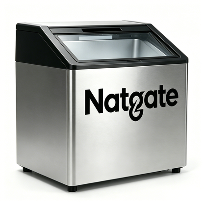 【Natgate Ice machines】—— Durable Stainless Steel Ice Maker for Home & Light Commercial Use
