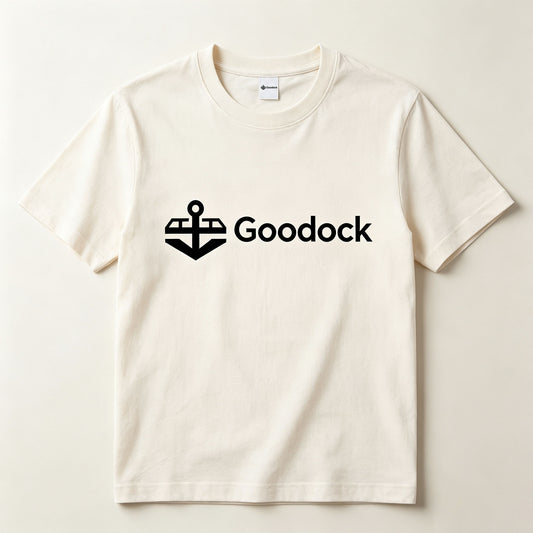 Goodock Relaxed‑Fit Crewneck T‑Shirt, Lightweight Nautical‑Style Short Sleeve Top, Fashion Basic Tee for Outdoor & Daily Wear