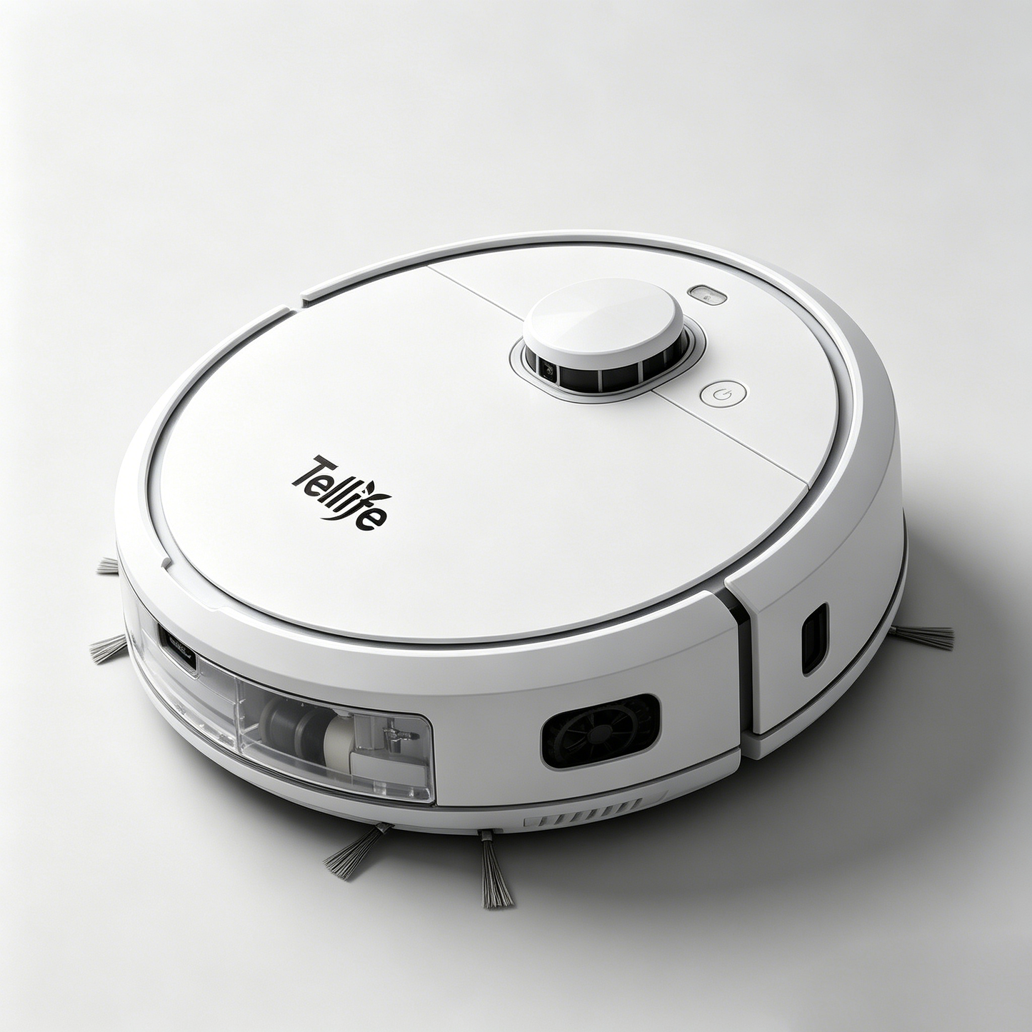 Tellife Robot Vacuum Cleaner, Smart Navigation Automatic Robotic Sweeper, Powerful Suction Self-Charging Robot Vacuum for Hardwood Floors Carpet Pet Hair