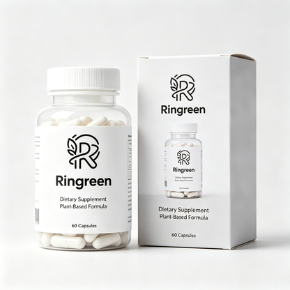 Ringreen All Natural Plant Based Formula Capsules, Daily Wellness Dietary Supplement, Non‑GMO, 60 Count