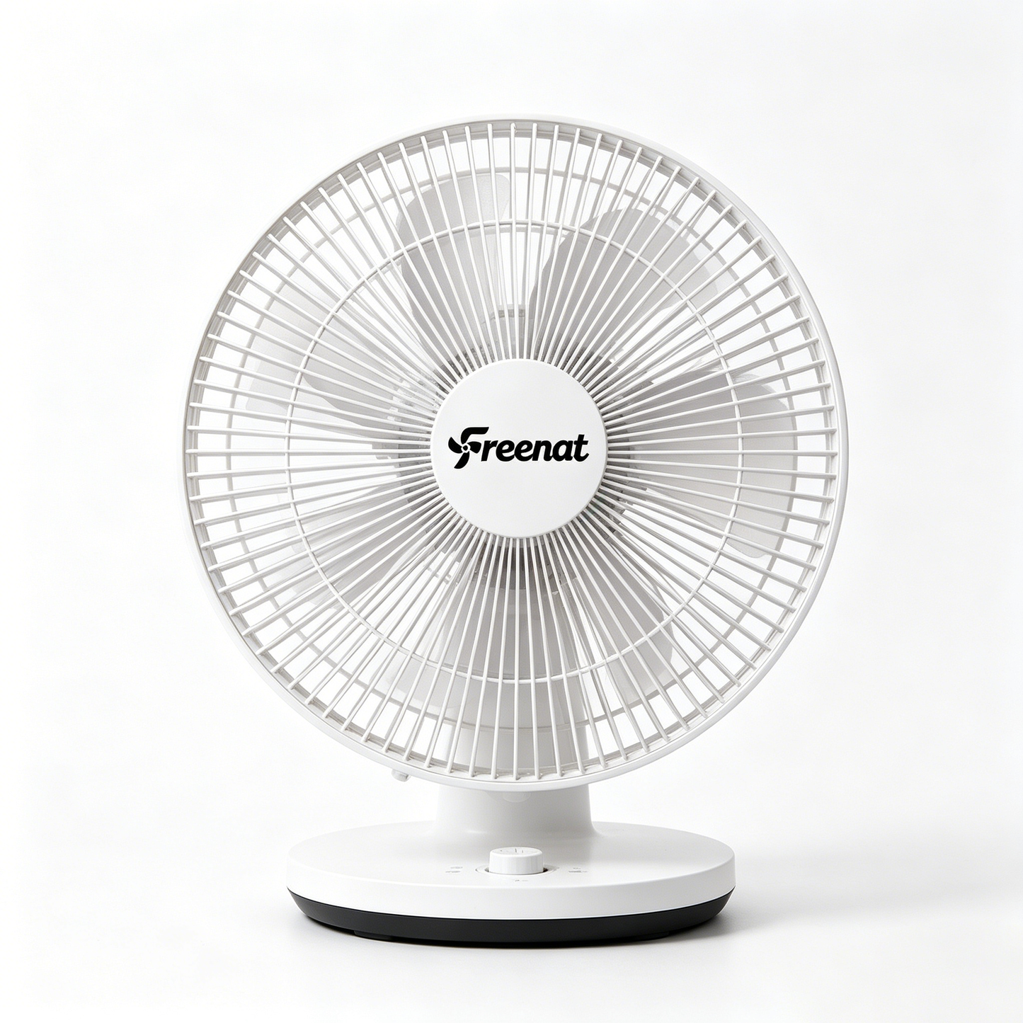 Freenat Electric fan, Quiet Adjustable Speed Circulating Table Fan, Portable Energy Efficient Small Electric Fan for Bedroom Office Home