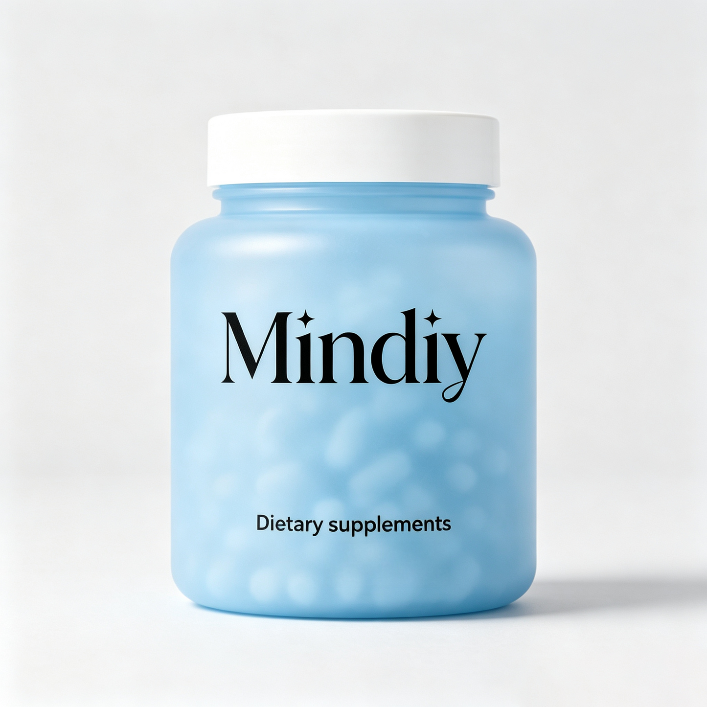 Mindiy Daily Wellness Dietary Supplement Capsules, All Natural Gentle Formula for Mood Support & Brain Focus