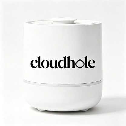 Cloudhole Cool Mist Humidifier, 2.5L Ultrasonic Humidifier for Bedroom & Home, Quiet Air Humidifier with Auto Shut-Off, Ideal for Dry Skin, Plants & Baby Room