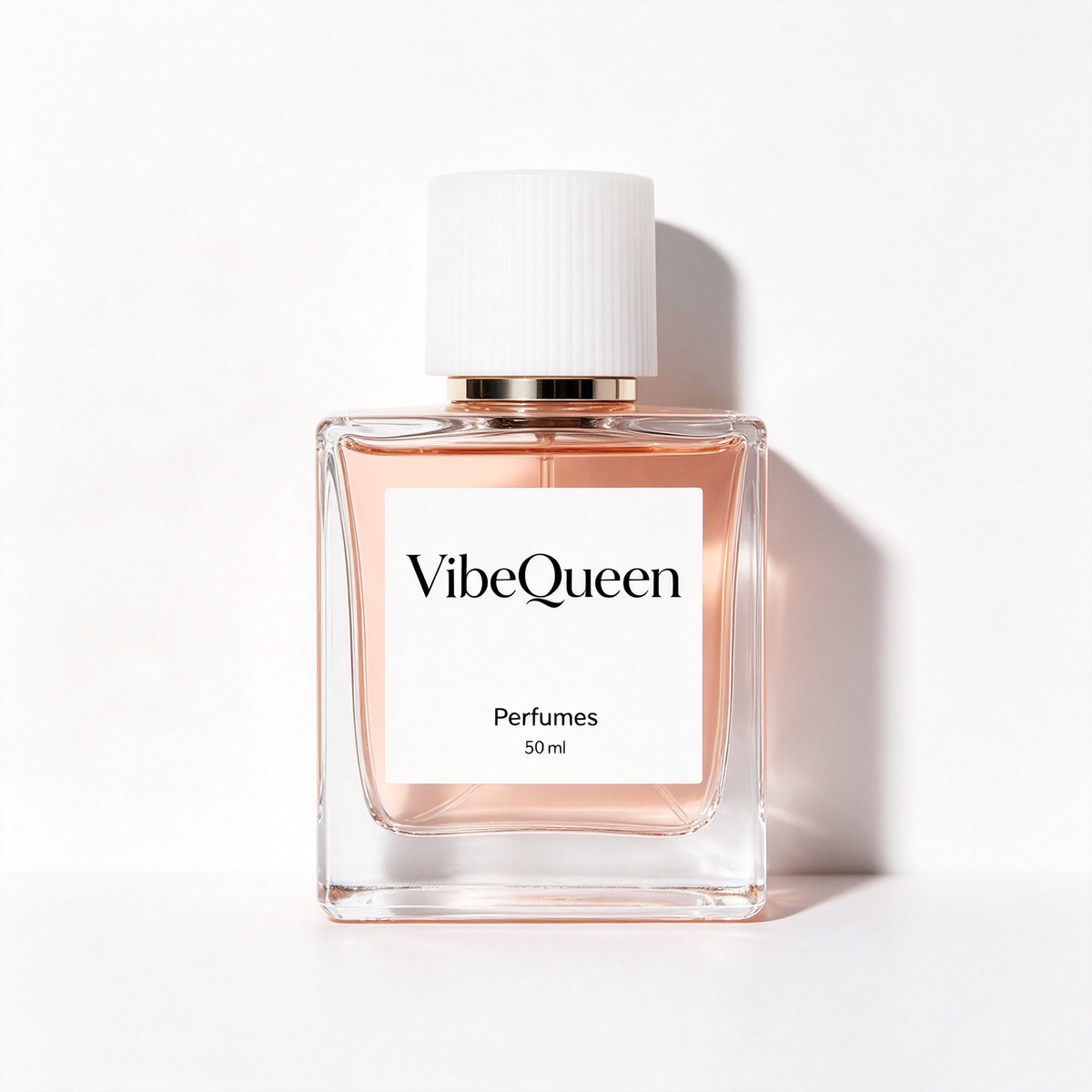 VibeQueen Perfume for Women, Elegant Long Lasting Fragrance, Fresh Floral Scent, 50ml Square Glass Bottle Perfume, Ideal for Daily Wear & Gift Giving