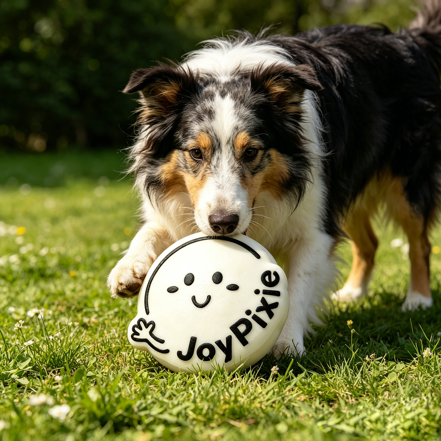 JoyPixie Cute Cloud Squeaky Dog Toy, Durable Interactive Plush Chew Toy for Small & Medium Dogs, Puppy Teething Toy for Fetch, Tug & Boredom Relief