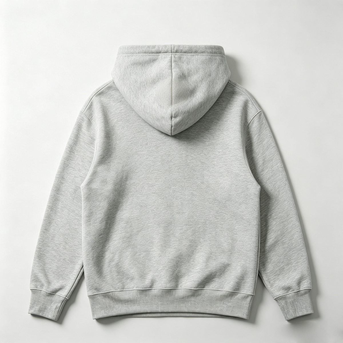 Tidesea Light Fleece Pullover Hoodie, Casual Solid Long Sleeve Hooded Sweatshirt With Pocket