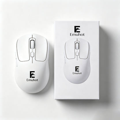 Emuhot Wireless Gaming Mouse, 2.4G & Bluetooth Dual Mode Ergonomic Computer Mouse