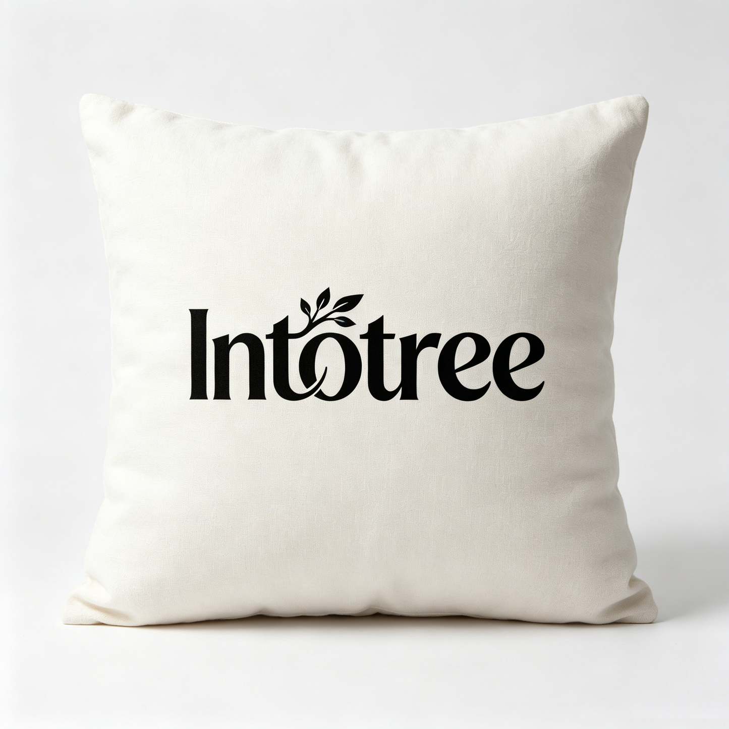 Intotree Linen Throw Pillow, Soft Square Decorative Accent Pillow Insert for Sofa Couch Bed Home Farmhouse Modern Decor, Cozy Indoor Decor Cushion