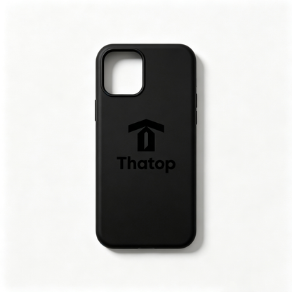 Thatop Silicone Phone Case, Soft Shockproof Mobile Phone Cover, Slim Matte Protective Case, Anti-Scratch Non-Slip Phone Shell for Smartphone