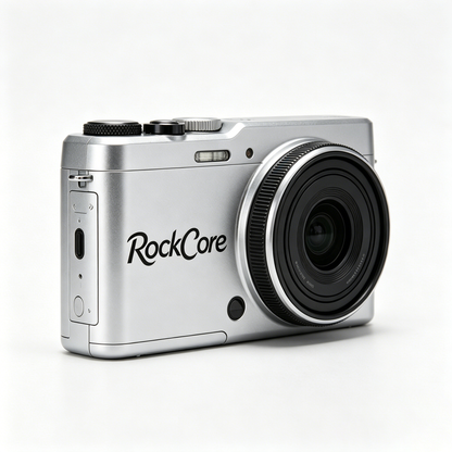 【RockCore Compact Digital Camera】—— Your Versatile Companion for Everyday Shooting & Creative Vlogging