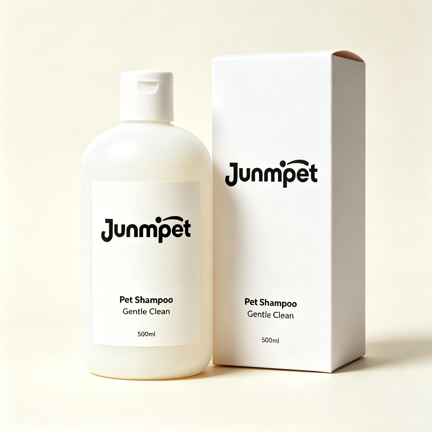 Junmpet Gentle Pet Shampoo for All Breeds Dog Cat, Natural Mild Cleansing Shampoo to Remove Odor & Soften Fur