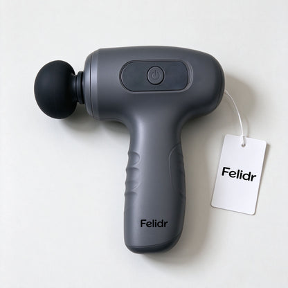 Felidr Portable Massage Gun, Multi Speed Deep Tissue Muscle Massager for Home Gym Post Workout Muscle Relief
