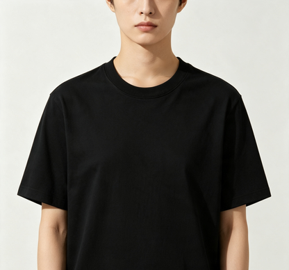 Boxhot Classic Crew Neck Short Sleeve T-Shirt, Solid Basic Casual Tee, Lightweight Everyday Top for Men