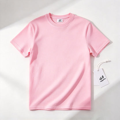 Naggyking Classic Crew Neck T-shirts, Soft Breathable Short Sleeve Tee for Daily Casual Wear