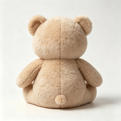 【Castletoy Classic Khaki Teddy Bear】—— Warm Companion Plush Gift for All Ages