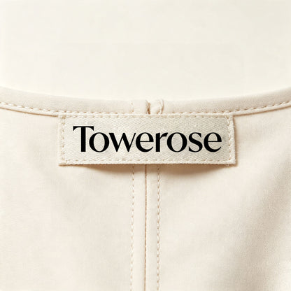 Towerose Square Neck Short‑Puff Sleeve Mini Dress, Elegant Solid Cream‑White Bodycon Short Dress, Casual Business Party Slim‑Fit A‑Line Dresses For Women