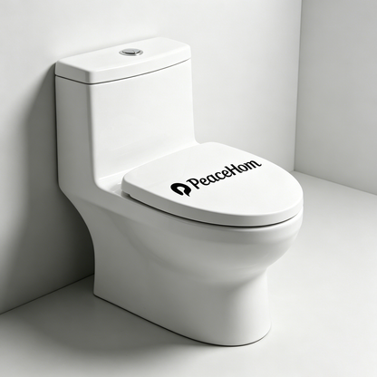 PeaceHom One-Piece Toilet, Powerful Siphon Flush, Quiet & Water-Saving, Modern Standard Ceramic Toilet Bowl for Bathroom, Stain-Resistant & Easy to Clean