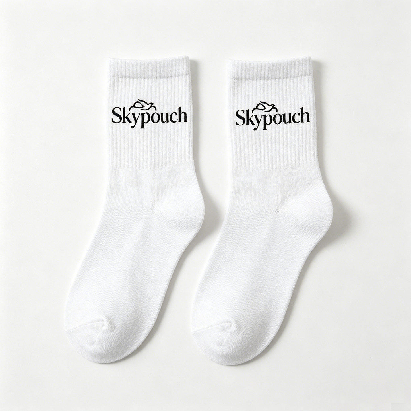 【Skypouch Mid-Calf Crew Socks】—— Comfortable Daily Essential for All Occasions
