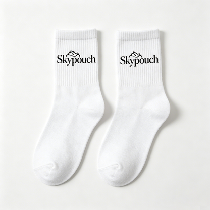 【Skypouch Mid-Calf Crew Socks】—— Comfortable Daily Essential for All Occasions