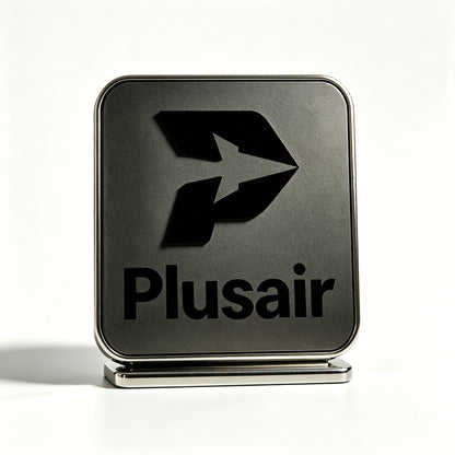 Plusair Metal Tabletop Sign Ornament, Premium Desktop Display Decor, Sturdy Metal Craft Ornament for Office Home Desk Decoration
